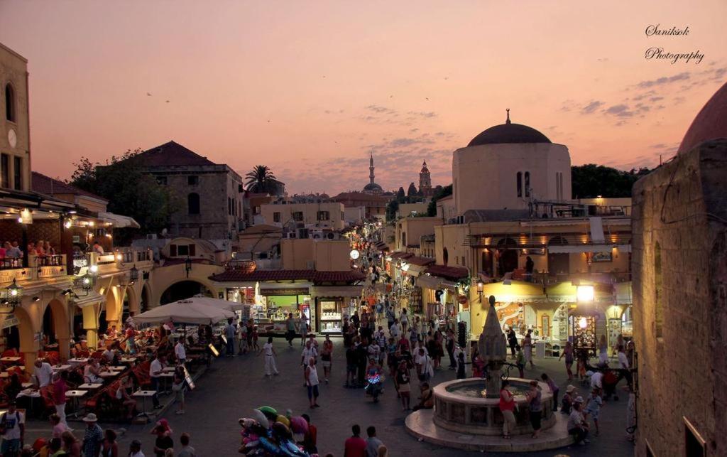 Elia Suites - Old Town Rhodes City Eksteriør billede